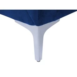 Beliani Fauteuil FENES - Blauw Fluweel -Fauteuilwinkel 003b86fc1a7d47c48ece1432e57784f0