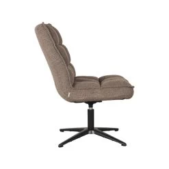 LABEL51 Fauteuil Vince - Bruin - Boucle -Fauteuilwinkel 0e1c09ef6db24b529102777b540f0da3