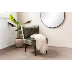 Lifa Living Stoel Sofia, Groen -Fauteuilwinkel 1000014200 0102