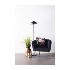 Giga Meubel Fauteuil Velvet Zwart - Amy -Fauteuilwinkel 1000027534 0103