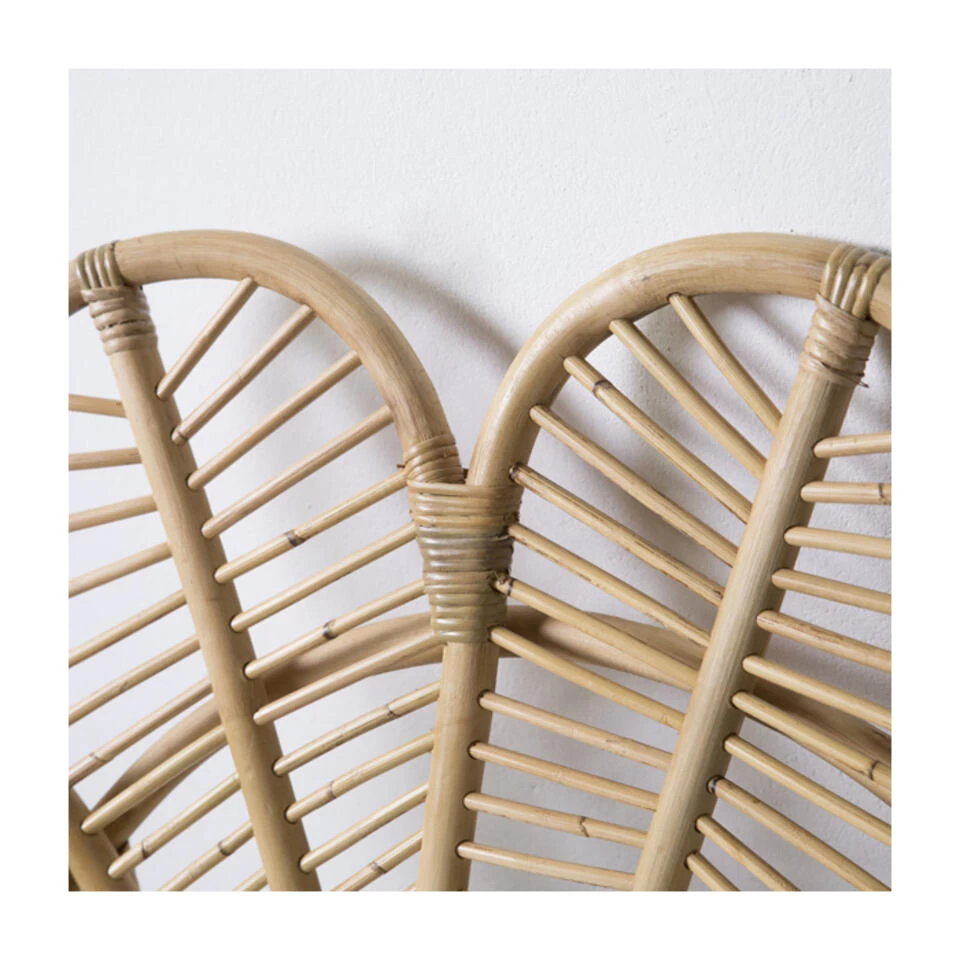 Giga Meubel Rotan Stoel - Zithoogte 43cm - 90x40x94cm - Leaf Chair Rotan 5 Giga Meubel Rotan Stoel - Zithoogte 43cm - 90x40x94cm - Leaf Chair Rotan - Afbeelding 3