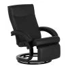 Beliani TV-fauteuil MIGHT - Zwart Kunstleer 2 Beliani TV-fauteuil MIGHT - Zwart Kunstleer -Fauteuilwinkel 1000027737