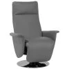 Beliani TV-fauteuil PRIME - Grijs Kunstleer -Fauteuilwinkel 1000027775