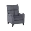 Beliani TV-fauteuil ROYSTON - Grijs Polyester -Fauteuilwinkel 1000027792