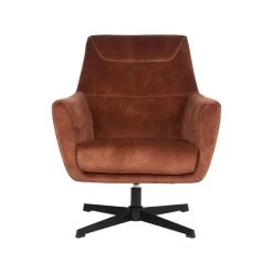 LABEL51 Fauteuil Toby - Rust - Velours -Fauteuilwinkel 1000028403 0101