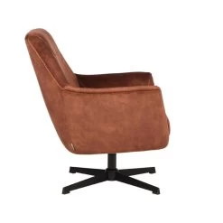LABEL51 Fauteuil Toby - Rust - Velours -Fauteuilwinkel 1000028403 0102