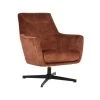 LABEL51 Fauteuil Toby - Rust - Velours -Fauteuilwinkel 1000028403