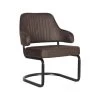 LABEL51 Fauteuil Otta - Antraciet - Microfiber -Fauteuilwinkel 1000028408