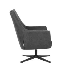 LABEL51 Fauteuil Tod - Antraciet - Weave -Fauteuilwinkel 1000028411 0102