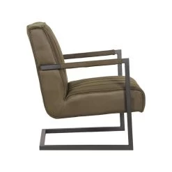 LABEL51 Fauteuil Milo - Army Green - Microfiber -Fauteuilwinkel 1000028412 0102