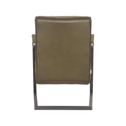 LABEL51 Fauteuil Milo - Army Green - Microfiber -Fauteuilwinkel 1000028412 0103