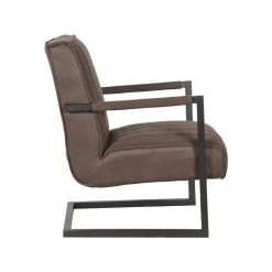 LABEL51 Fauteuil Milo - Antraciet - Microfiber -Fauteuilwinkel 1000028433 0102