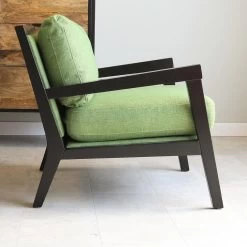 Industriële Fauteuil Morris Stof Groen - Stof - Groen -Fauteuilwinkel 1000041923 0102