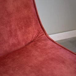 Fauteuil Lowen Velvet Roze - Stof - Roze -Fauteuilwinkel 1000041960 0103
