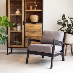 Industriële Fauteuil Morris Stof Grijs - Stof - Grijs 7 Industriële Fauteuil Morris Stof Grijs - Stof - Grijs -Fauteuilwinkel 1000041984 0101