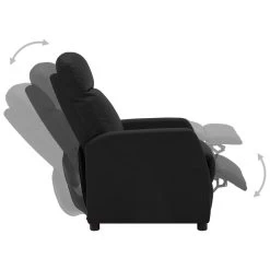 VidaXL Fauteuil Elektrisch Verstelbaar Kunstleer Zwart -Fauteuilwinkel 1000042016 0102