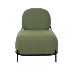 Giga Meubel Fauteuil Stof Groen - 71x66x77cm - Stoel Polly -Fauteuilwinkel 1000068560 0102
