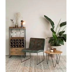 Puur Hólar Fauteuil - Stof - Grijs -Fauteuilwinkel 1000074922 0102