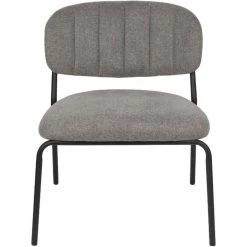 Puur Viken Fauteuil Grijs/zwart - Stof - Grijs -Fauteuilwinkel 1000074926 0102