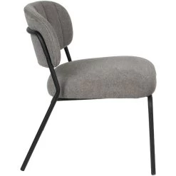 Puur Viken Fauteuil Grijs/zwart - Stof - Grijs -Fauteuilwinkel 1000074926 0103