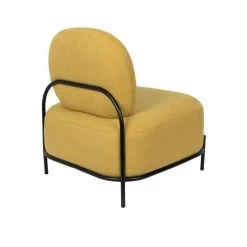 Puur Sundö Fauteuil - Vierkant - Stof - Geel -Fauteuilwinkel 1000074927 0103