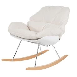 Puur Morö Fauteuil Teddy - Stof - Wit -Fauteuilwinkel 1000074929 0101