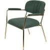 Puur Viken Fauteuil Met - Stof - Groen -Fauteuilwinkel 1000074931