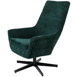 Puur Fauteuil Bruno Rib - Stof - Groen -Fauteuilwinkel 1000074938 0103