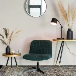 Puur Höfn Fauteuil Ribstof - Stof - Groen 8 Puur Höfn Fauteuil Ribstof - Stof - Groen -Fauteuilwinkel 1000074942 0102