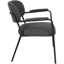 Puur Viken Fauteuil Met - Stof - Grijs -Fauteuilwinkel 1000074945 0103