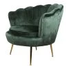 DS4U® Feliz Fauteuil Velvet - Stof - Groen -Fauteuilwinkel 1000081844