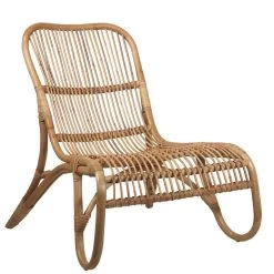 Giga Meubel Fauteuil Rotan Naturel - 107x69x135cm - Stoel Niagara