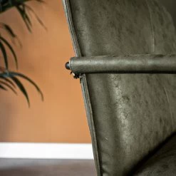 Industriële Fauteuil Hailey Groen Ecoleder - Leder - Groen 9 Industriële Fauteuil Hailey Groen Ecoleder - Leder - Groen -Fauteuilwinkel 1000093731 0103