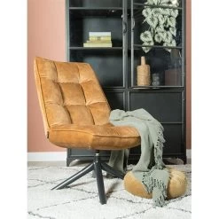 Decor 88 Adaline Velvet Fauteuil Goud - 70x65x105 Cm -Fauteuilwinkel 1000094206 0101
