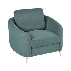 Beliani Fauteuil TROSA - Groen Polyester