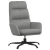 VidaXL Relaxstoel Kunstleer Grijs -Fauteuilwinkel 1000095968