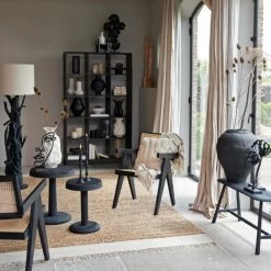 Morazan Stoel Zwart/naturel - Hout - Zwart 9 Morazan Stoel Zwart/naturel - Hout - Zwart -Fauteuilwinkel 1000096989 0104