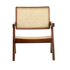Renu Fauteuil Naturel - Hout - Bruin