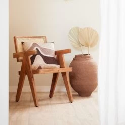 Morazan Stoel Naturel - Hout - Bruin -Fauteuilwinkel 1000096991 0102