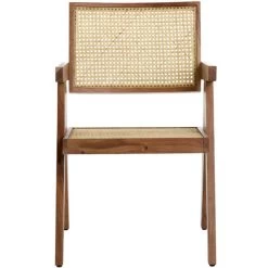 Morazan Stoel Naturel - Hout - Bruin -Fauteuilwinkel 1000096991 0103