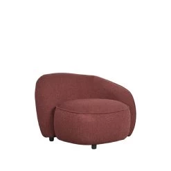 LABEL51 Fauteuil Livo Rechts - Winered - Boucle -Fauteuilwinkel 1000097887 0102
