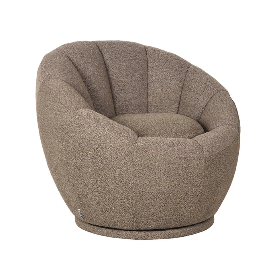 LABEL51 Fauteuil Crown - Bruin - Boucle 3 LABEL51 Fauteuil Crown - Bruin - Boucle