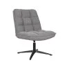 LABEL51 Fauteuil Vince - Grijs - Boucle 1 LABEL51 Fauteuil Vince - Grijs - Boucle -Fauteuilwinkel 1000100098