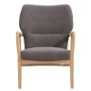 Fauteuil Mila - Stof - Antraciet