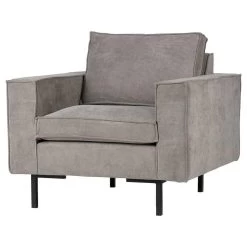 WOOOD Fauteuil Arwin - Vergrijsd Groen