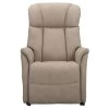 Relaxfauteuil Nebraska (sta -op) - Taupe -Fauteuilwinkel 10205546