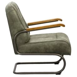 Fauteuil Ivar - Stof - Olijfgroen -Fauteuilwinkel 10207512 8000