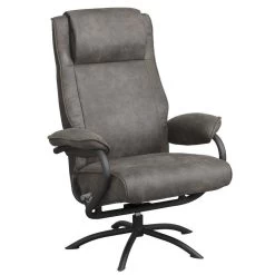 Relaxfauteuil Vic - Antraciet -Fauteuilwinkel 10209616 0300