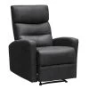 Relaxfauteuil Jackson - Stof - Zwart -Fauteuilwinkel 10209885