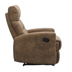 Relaxfauteuil Jackson - Stof - Lichtbruin -Fauteuilwinkel 10209886 8000